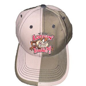 Looney Tunes 90s Taz You Looking For Trouble Hat GUC SNAPBACK